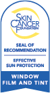 Skin Cancer Foundation Seal of Recommendation for Window Film & Tint 